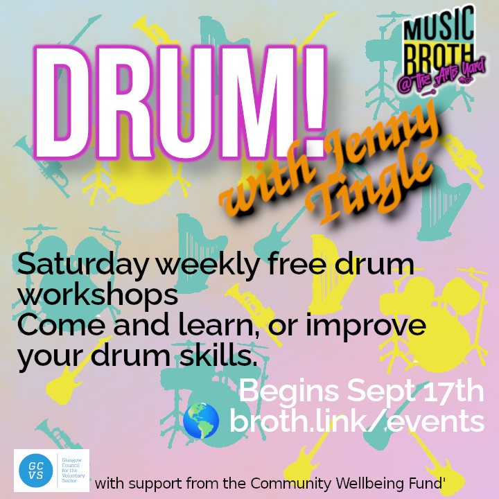 Until 29th Oct: DRUM! with Jenny Tingle